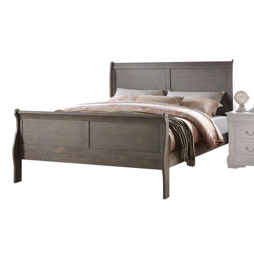 ACME - Louis Philipe Sleigh Bed