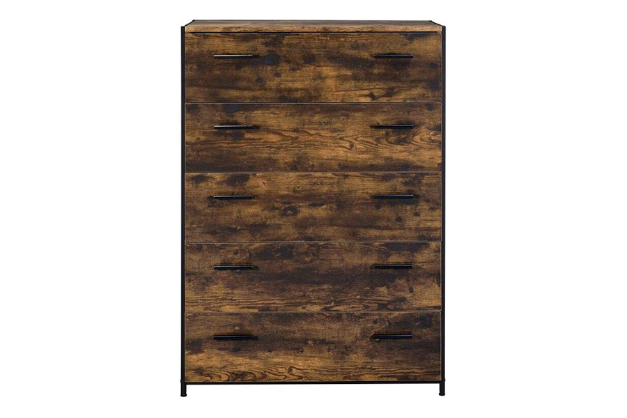 ACME - Juvanth Chest in Rustic Oak/Black