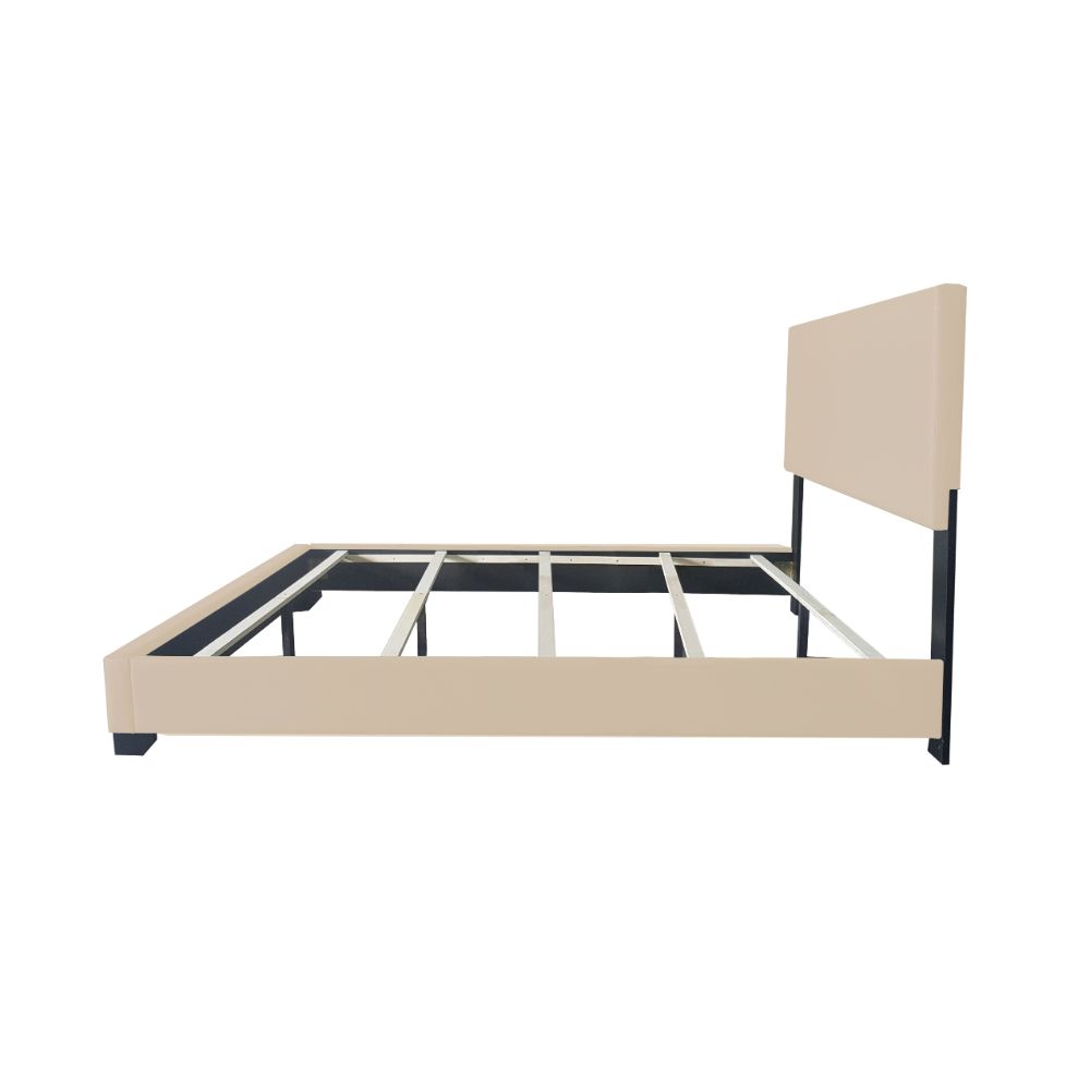 ACME Ireland III Eastern King Bed - Beige PU