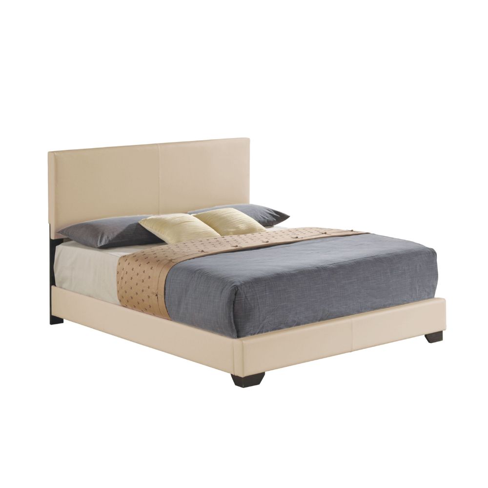 ACME Ireland III Eastern King Bed - Beige PU