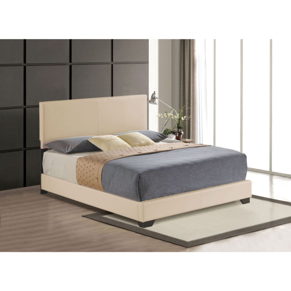 ACME Ireland III Eastern King Bed - Beige PU