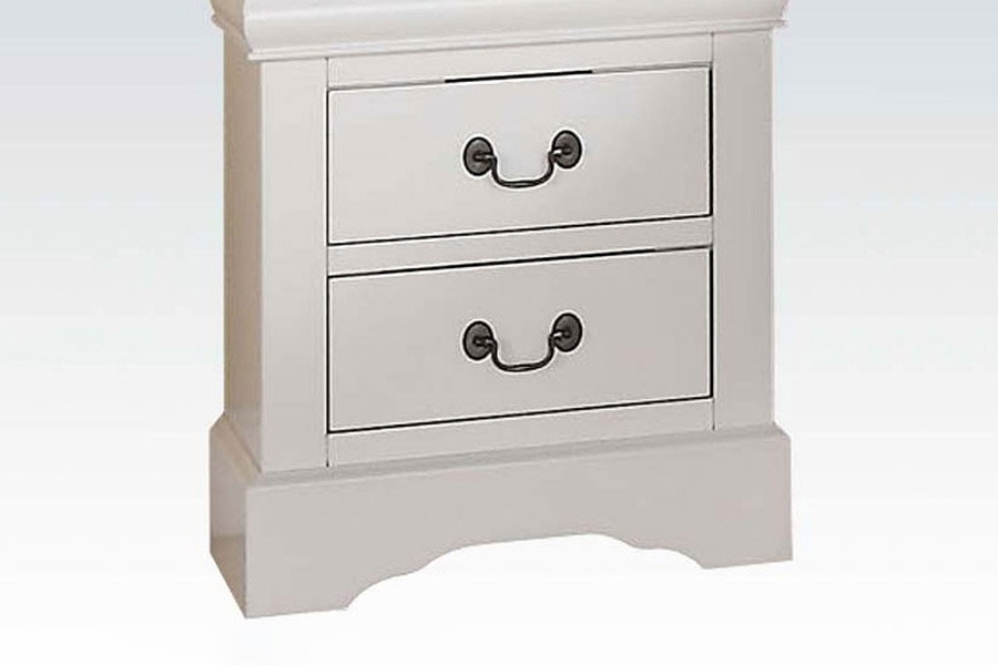 ACME Louis Philipe III Nightstand - White