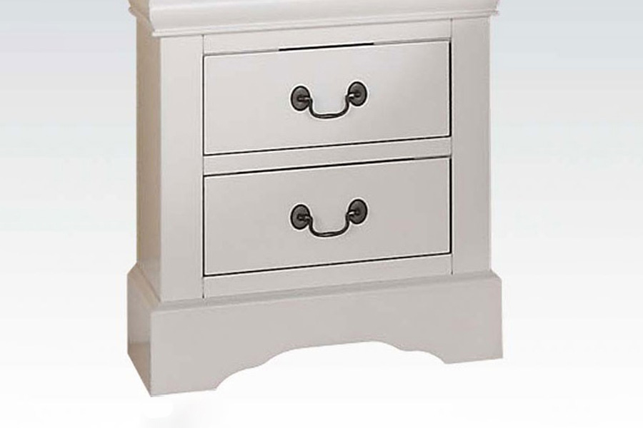 ACME Louis Philipe III Nightstand - White