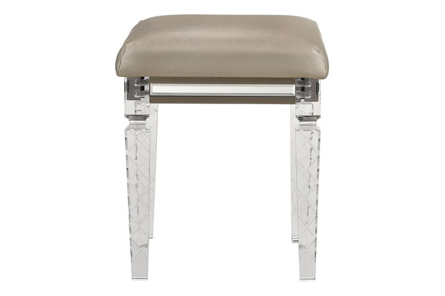 ACME - Skylar Vanity Stool in Dark Champagne