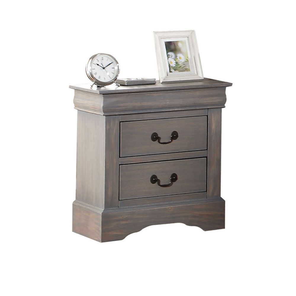 ACME - Louis Philipe III 2-Drawer Nightstand