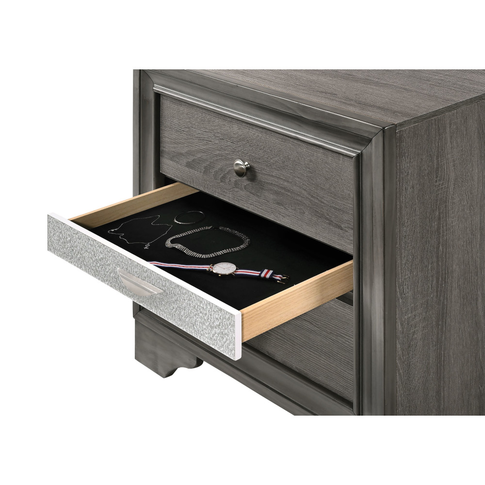 ACME Naima Nightstand - Gray