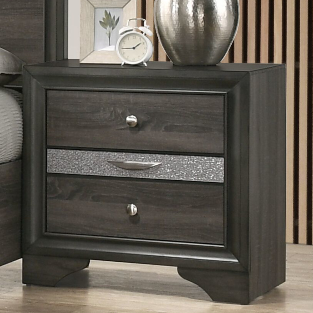 ACME Naima Nightstand - Gray