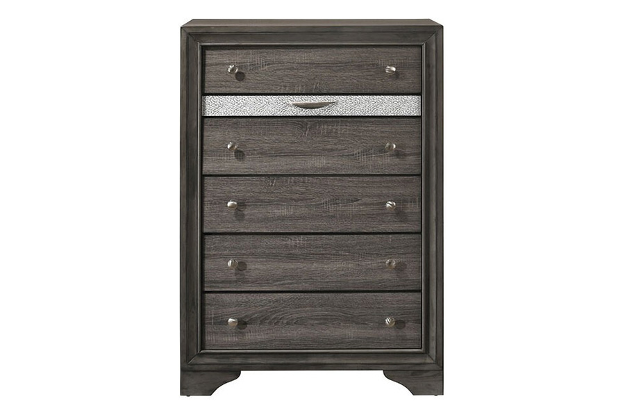 ACME Naima 6 Drawer Chest - Gray