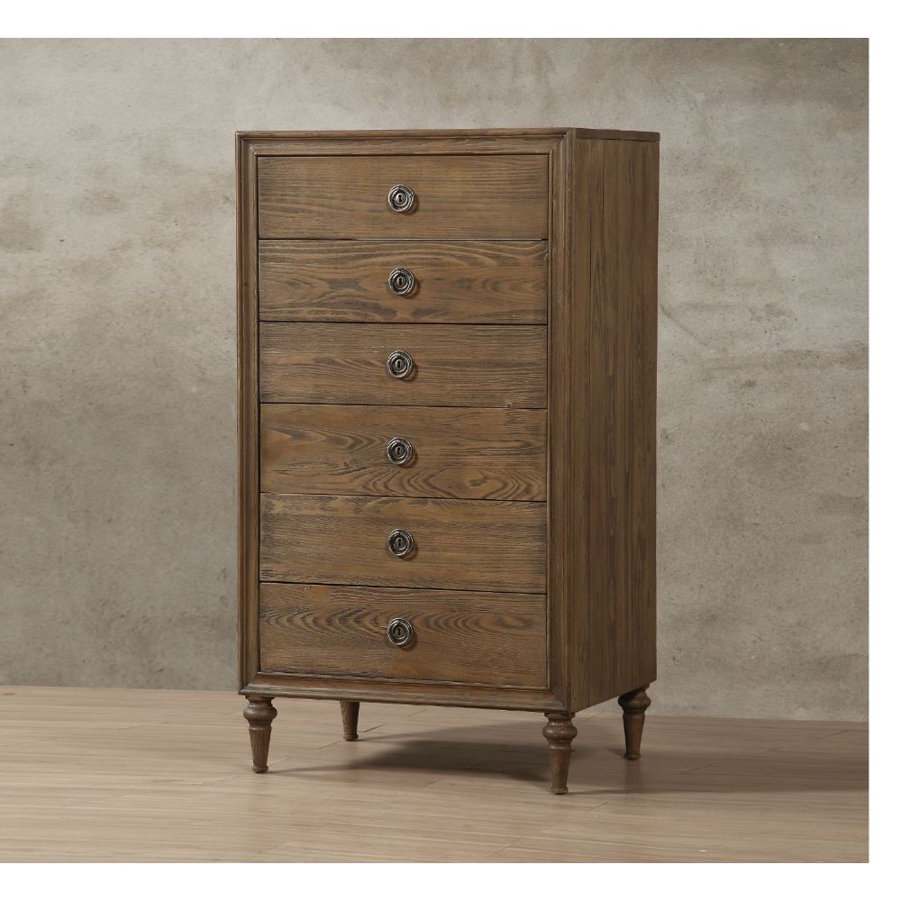 ACME - Inverness (Parker) Lingerie Chest in Reclaimed Oak