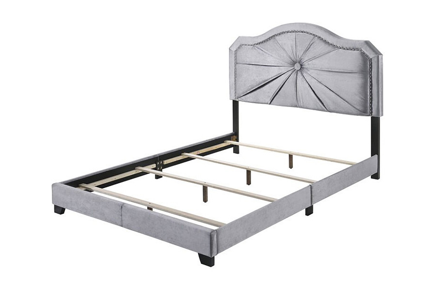 ACME - Frankie Queen Bed in Gray