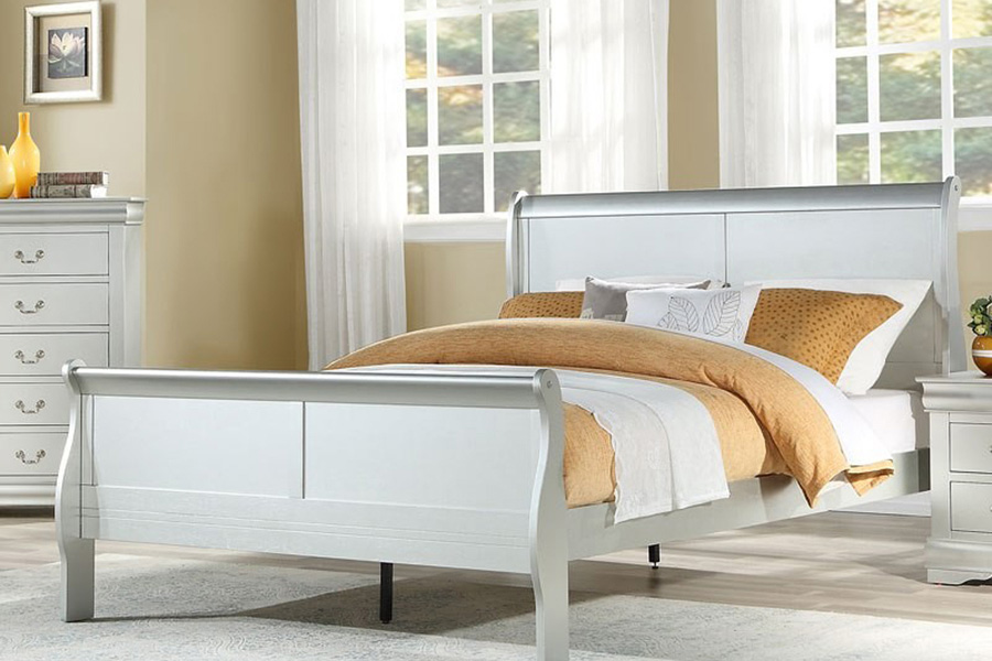 ACME - Louis Philipe Sleigh Bed