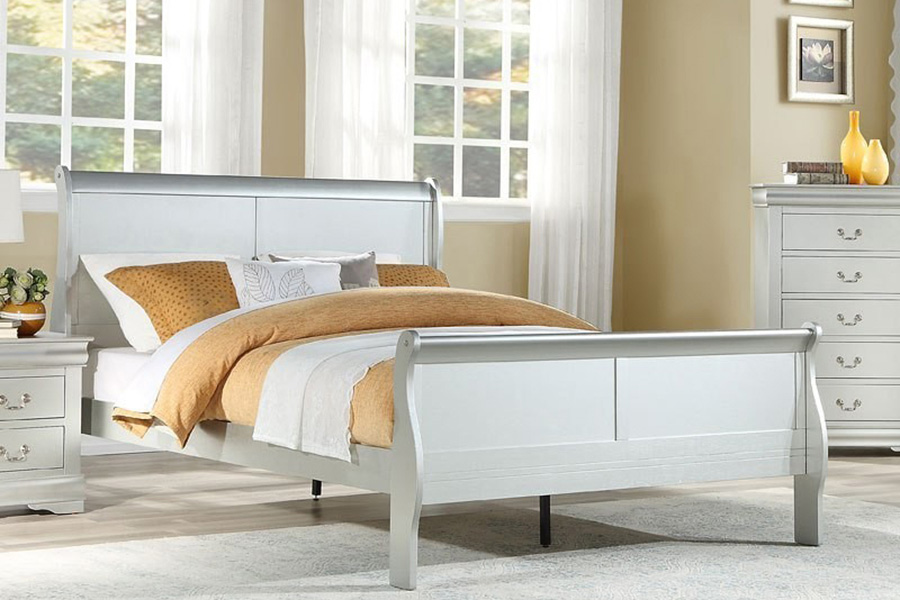 ACME - Louis Philipe Sleigh Bed