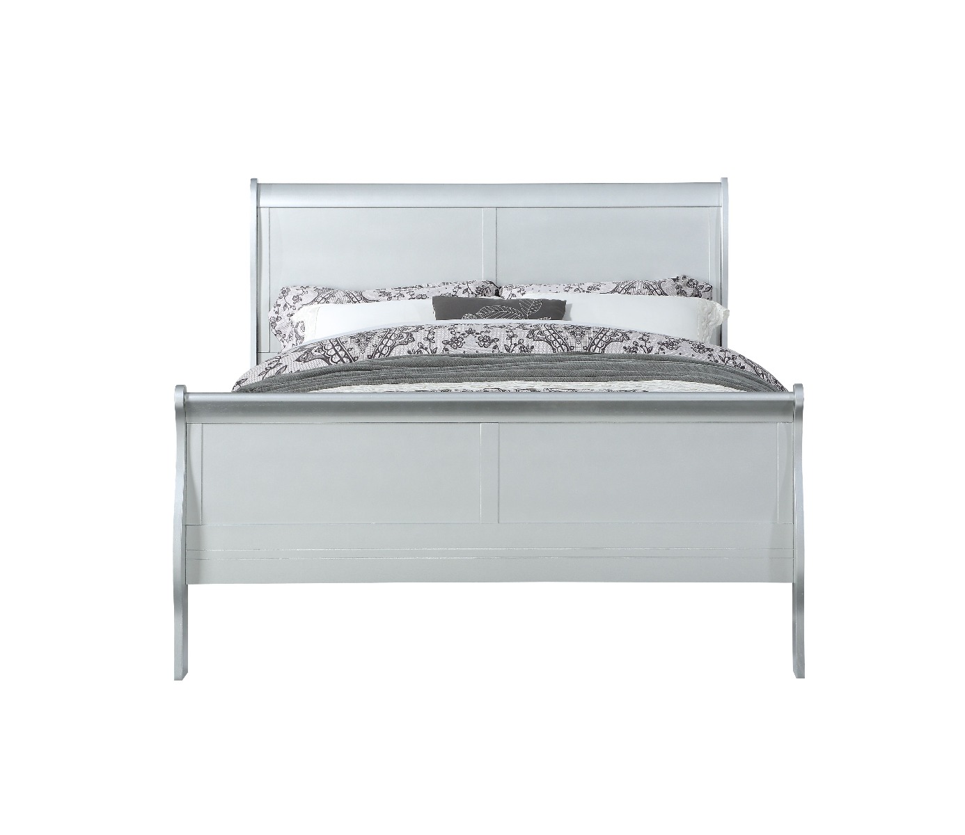 ACME Louis Philippe Full Bed - Platinum