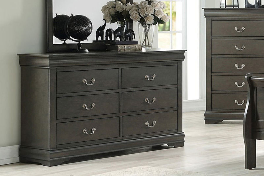 ACME Louis Philippe Dresser - Dark Gray