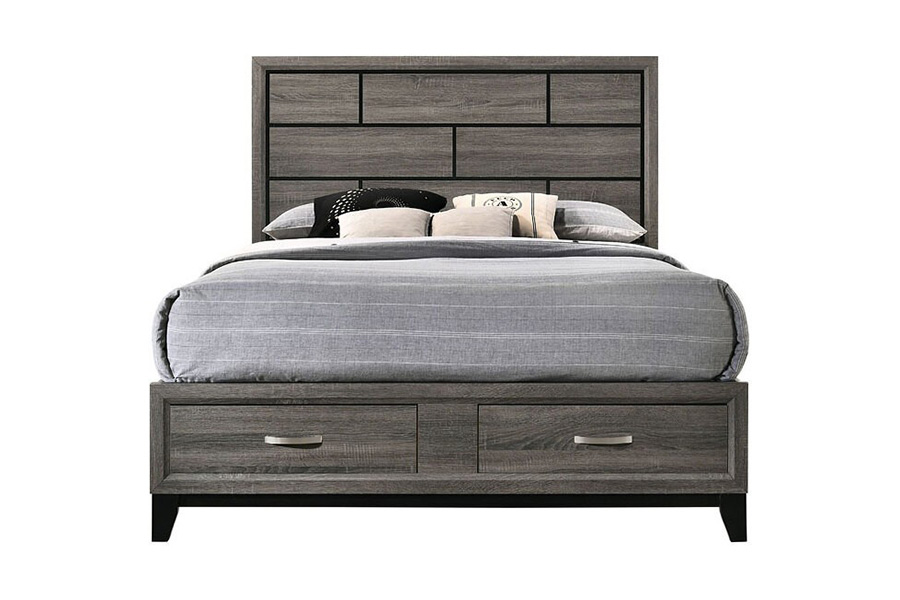 ACME Valdemar Storage Bed - Queen Size