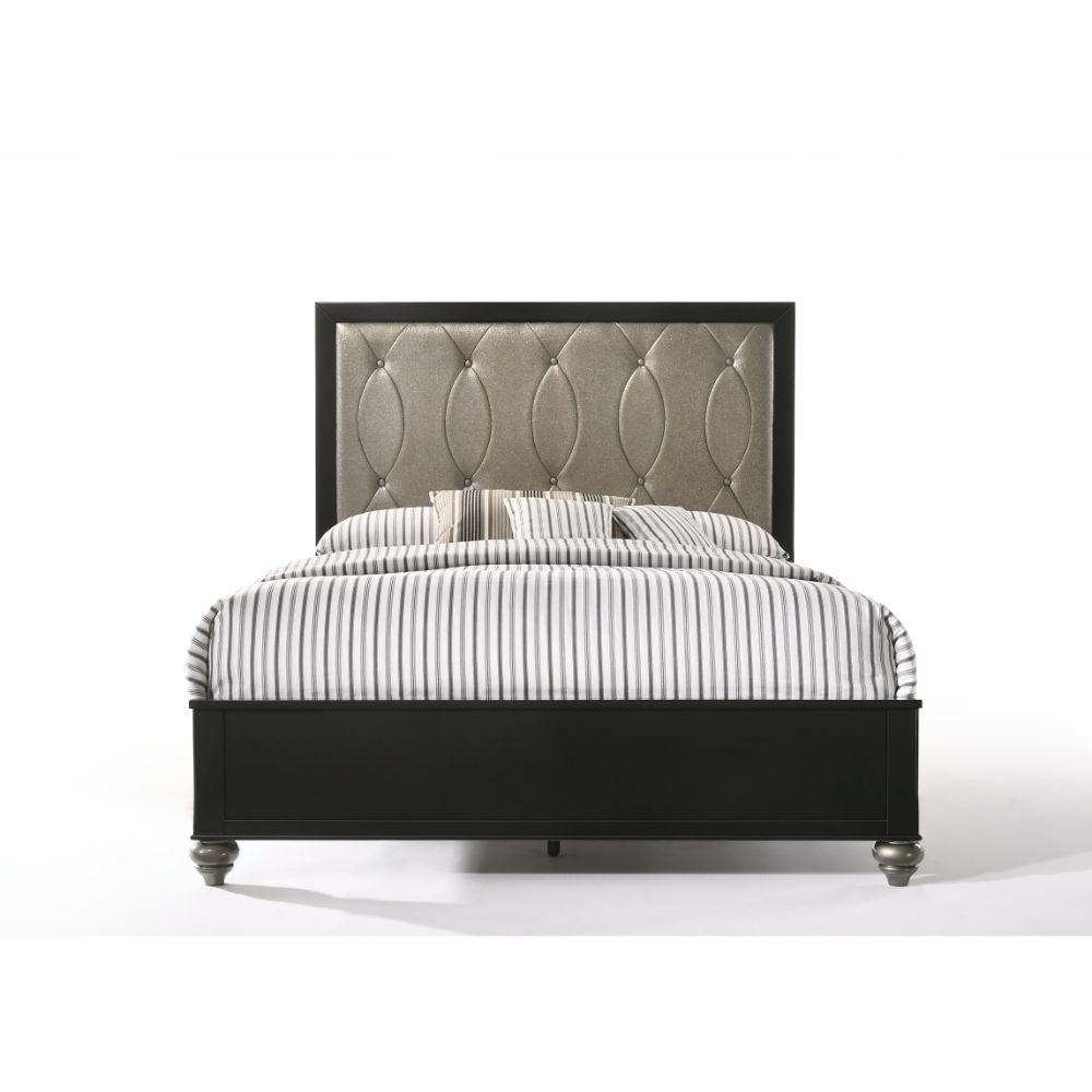 ACME - Ulrik Eastern King Bed in Copper/Black