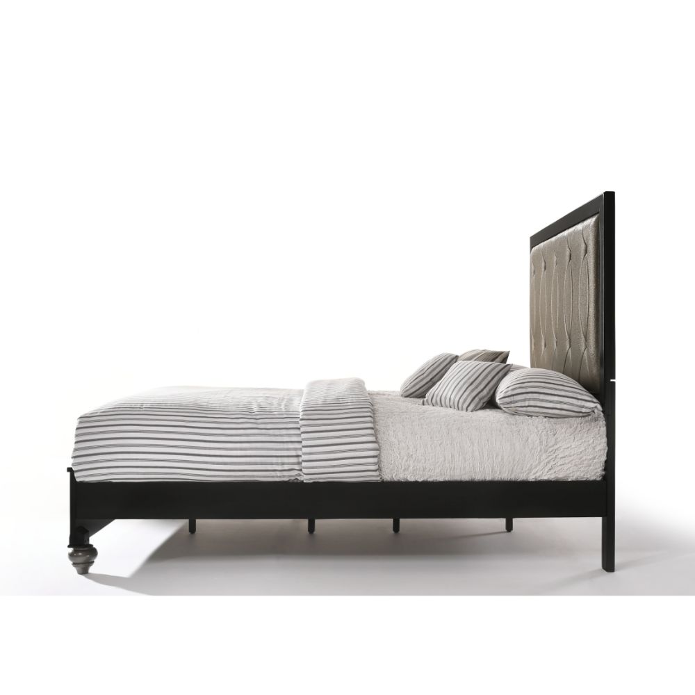 ACME - Ulrik Eastern King Bed in Copper/Black