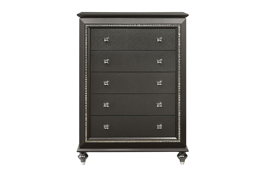 ACME Kaitlyn Chest - Metallic Gray