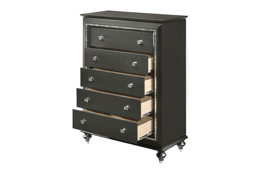 ACME Kaitlyn Chest - Metallic Gray