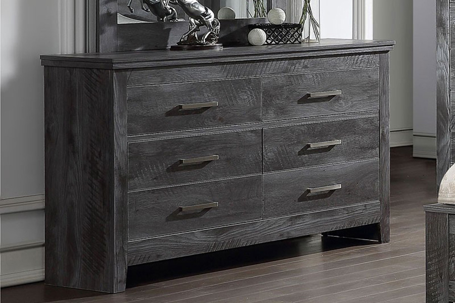 ACME - Vidalia Dresser in Rustic Gray Oak