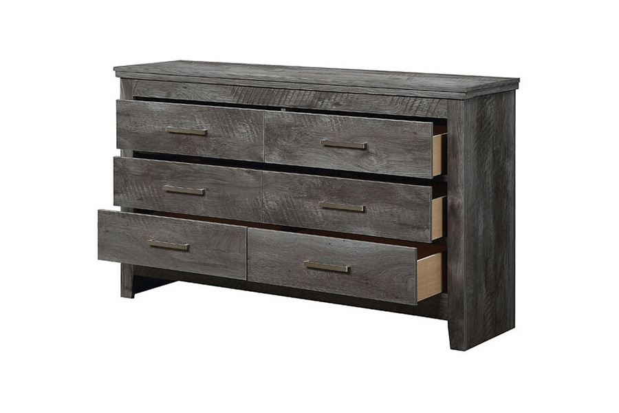 ACME - Vidalia Dresser in Rustic Gray Oak