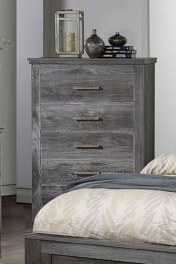 ACME - Vidalia Chest in Rustic Gray Oak