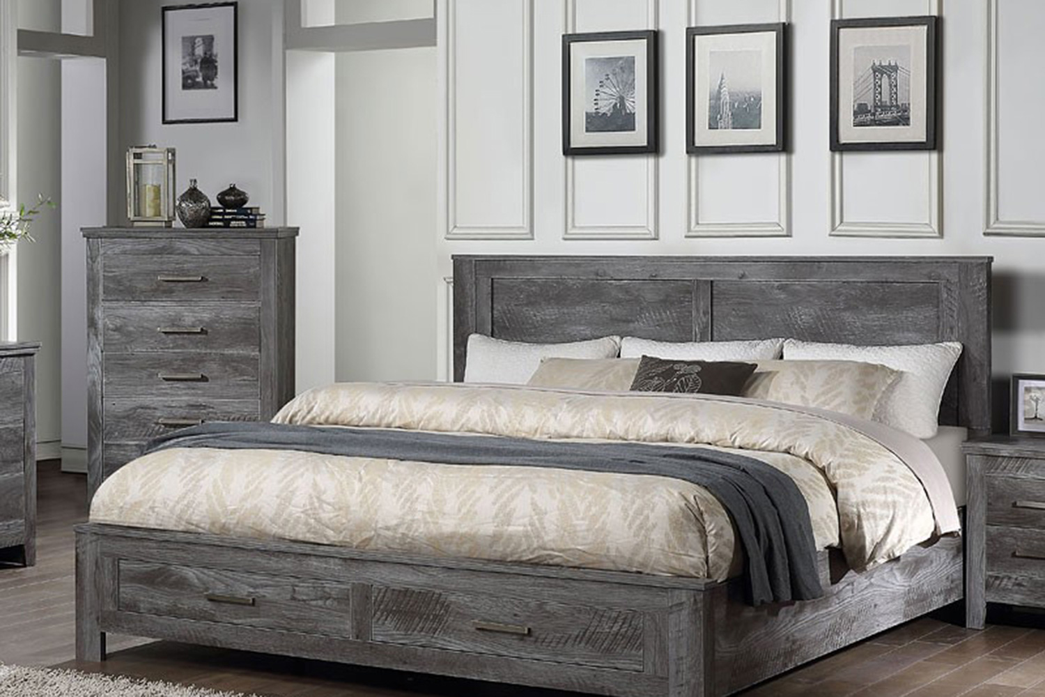 ACME Vidalia Storage Bed - King Size