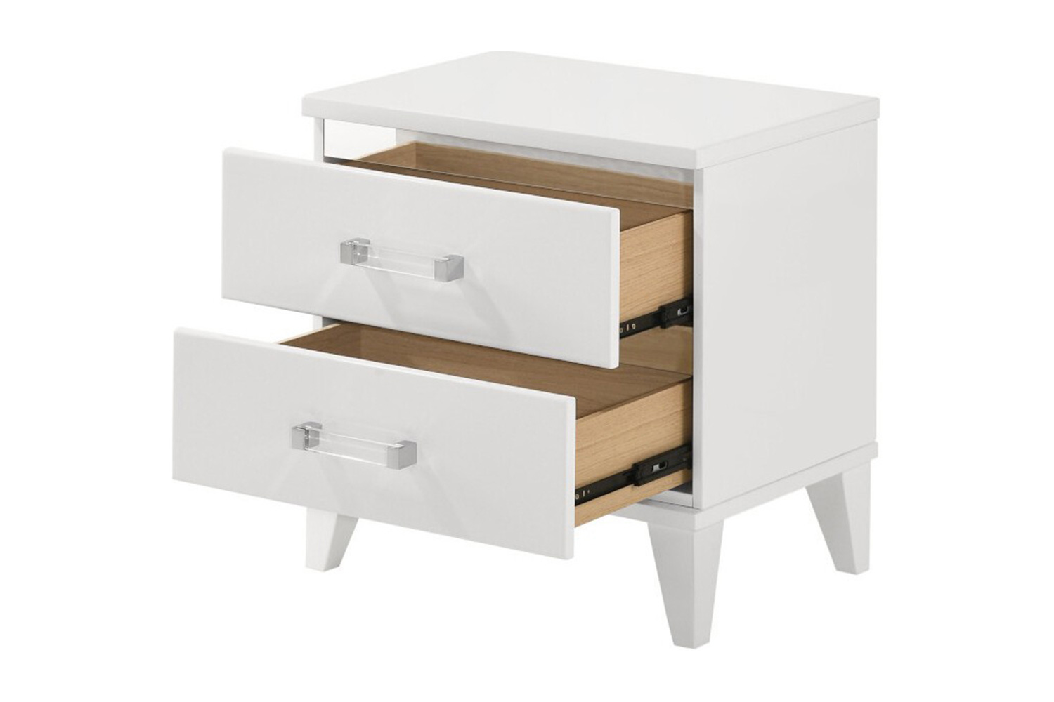 ACME Chelsie Nightstand - White Finish