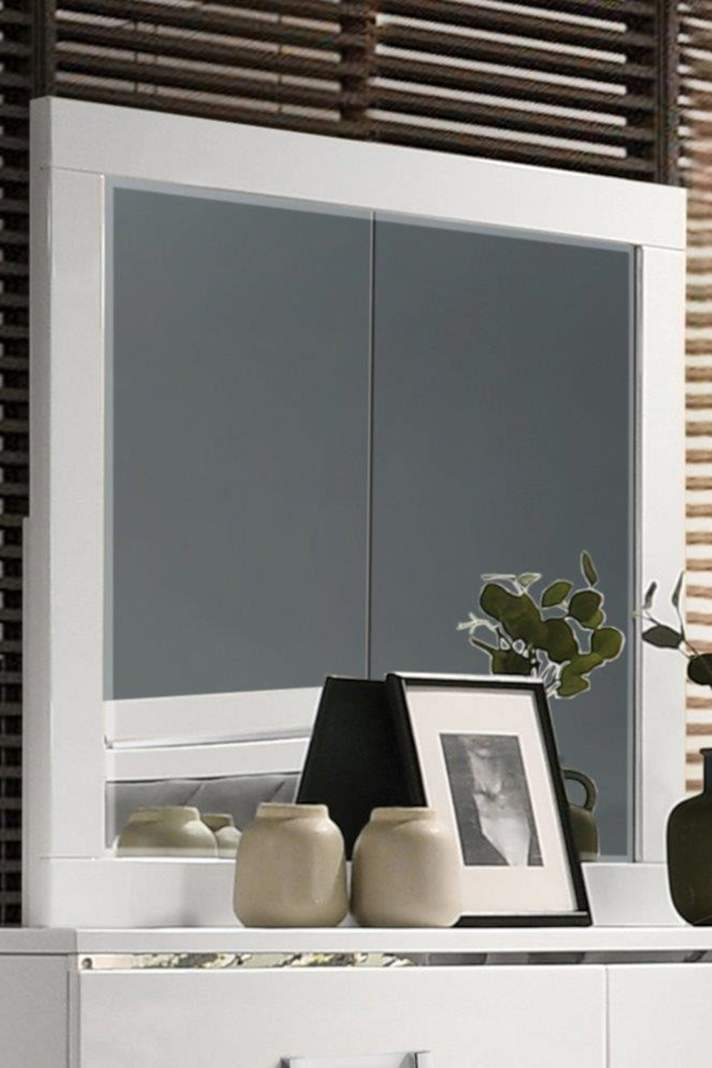 ACME Chelsie Mirror - White Finish