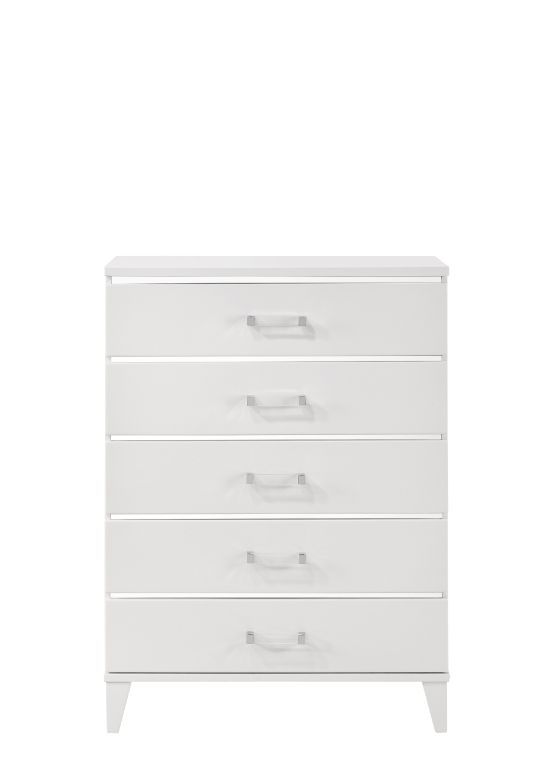 ACME Chelsie Chest - White Finish