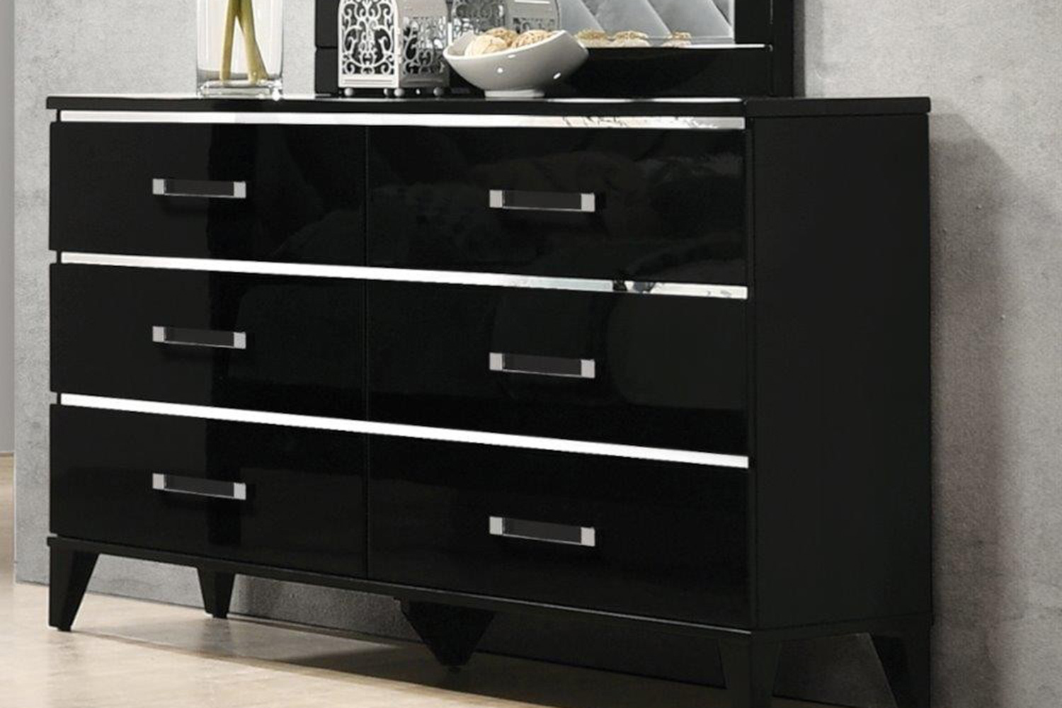 ACME Chelsie Dresser - Black Finish