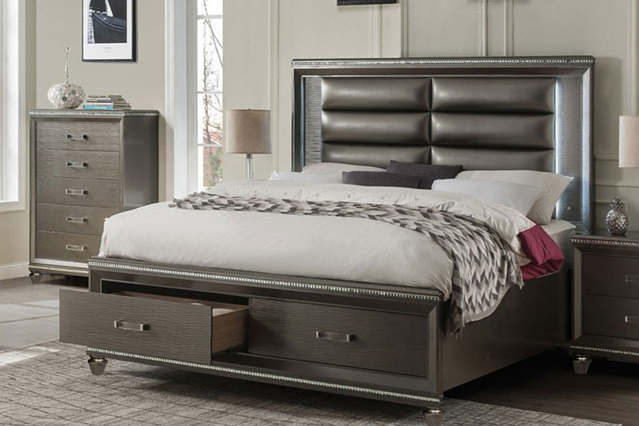 ACME Sadie Storage Bed - King Size