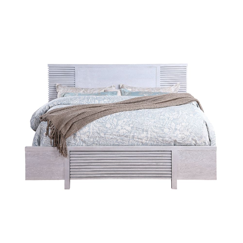 ACME Aromas Queen Bed - White Oak