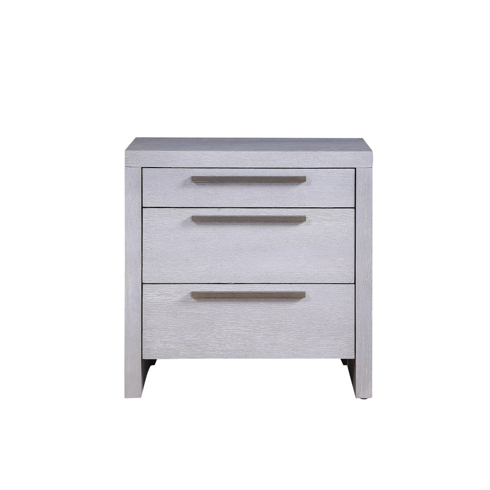 ACME - Aromas Nightstand in White Oak