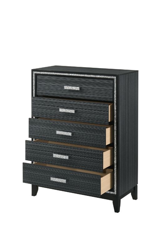 ACME Haiden Chest - Weathered Black Finish