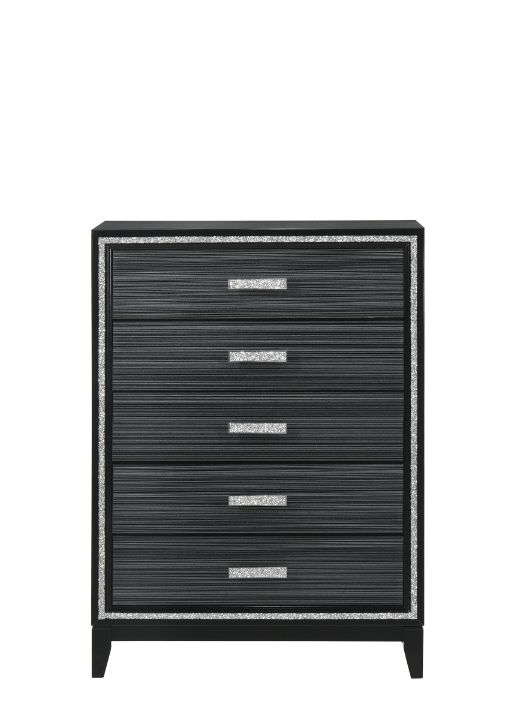 ACME Haiden Chest - Weathered Black Finish