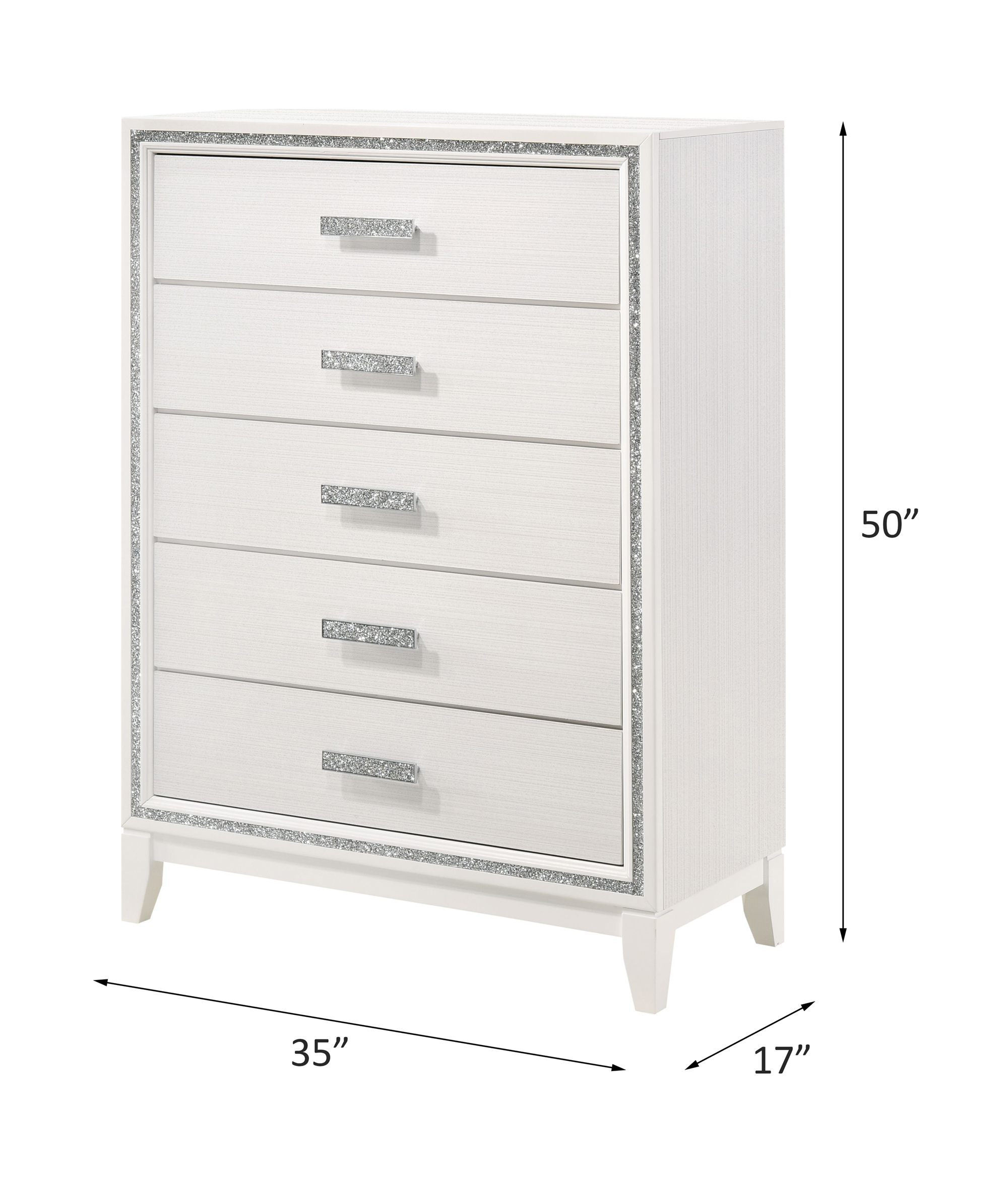 ACME Haiden Chest - White Finish