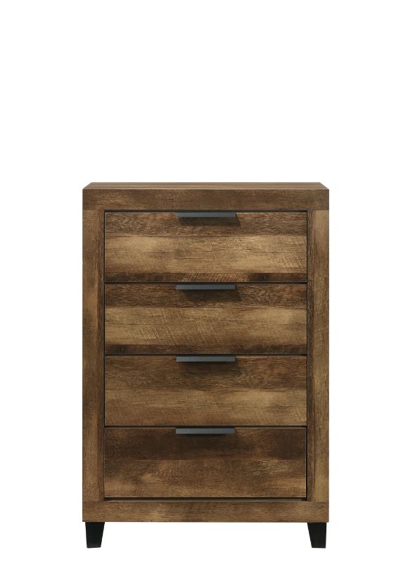 ACME - Morales Chest in Rustic Oak