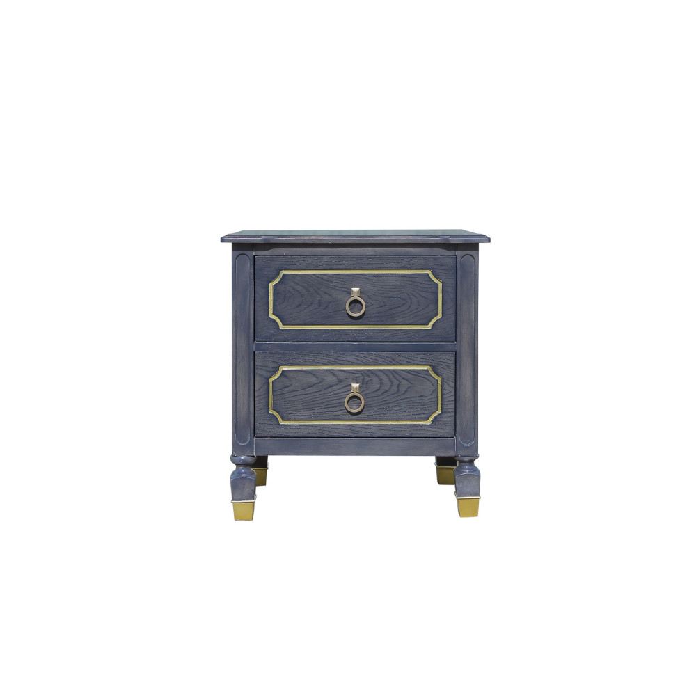 ACME - House Marchese Nightstand in Tobacco