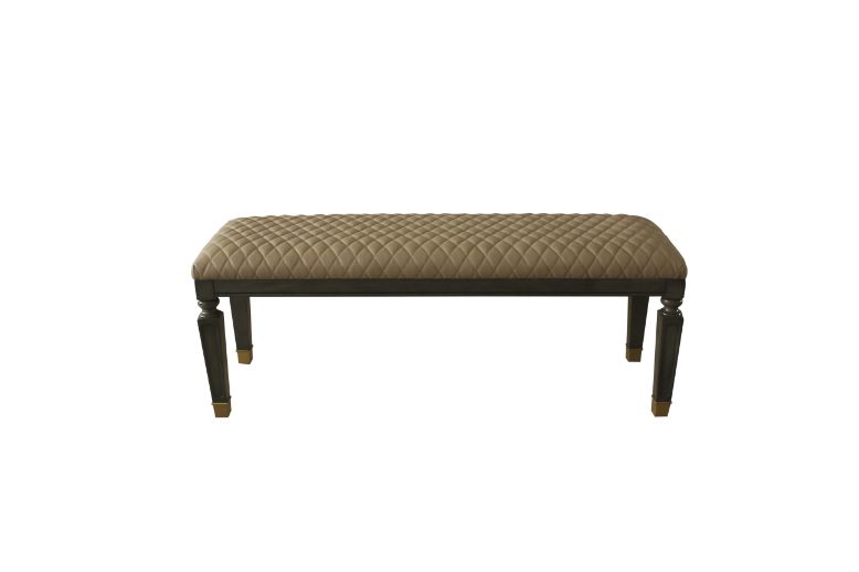 ACME - House Marchese Bench in Tan/Tobacco