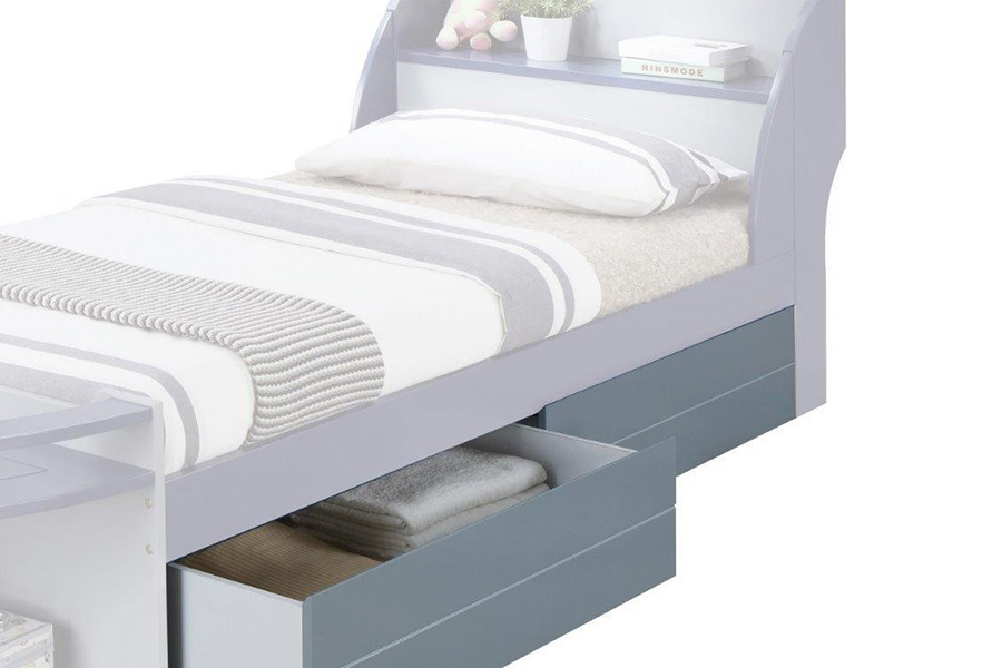 ACME - Neptune II Gray Twin Trundle