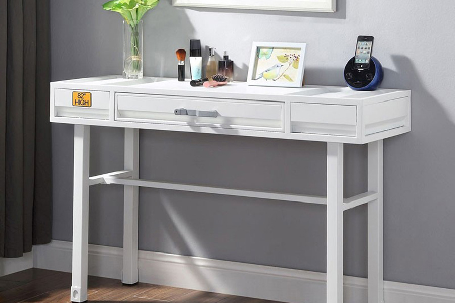 ACME Cargo Youth Vanity Desk - White