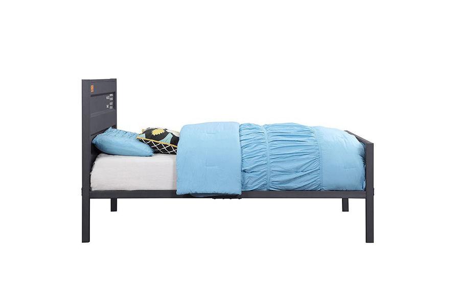 ACME Cargo Youth Panel Bed - Gunmetal, Twin Size