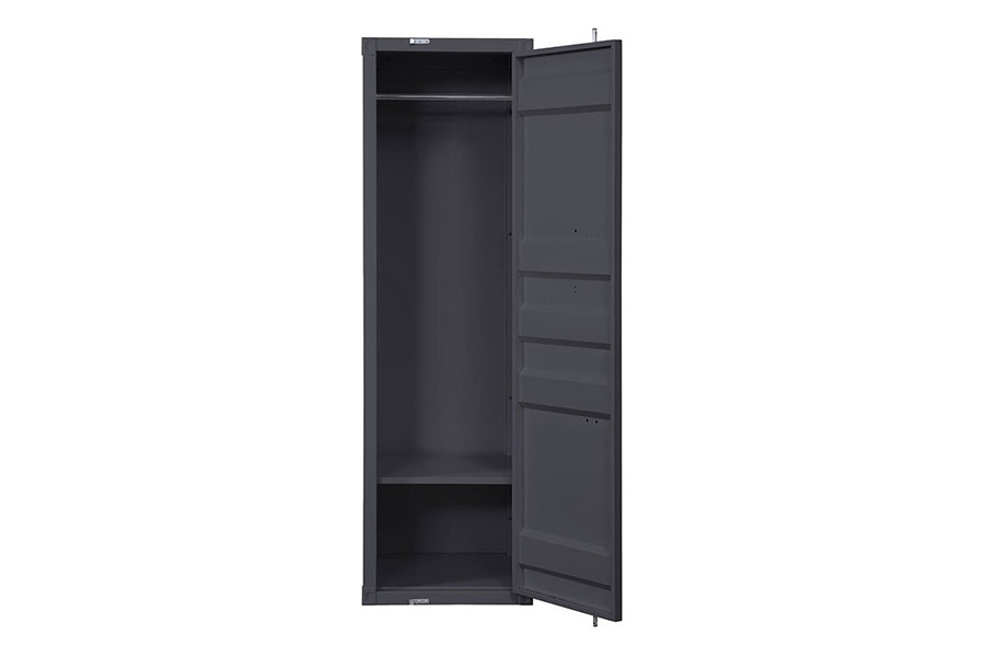 ACME Cargo Youth Single Door Wardrobe - Gunmetal