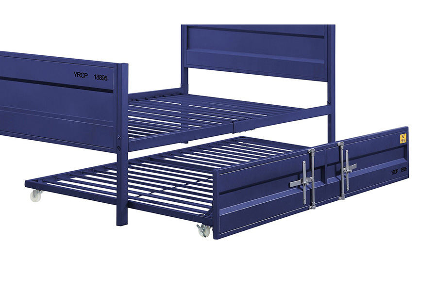 ACME Cargo Youth Panel Bed - Blue, Twin Size