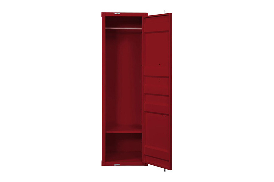 ACME Cargo Youth Single Door Wardrobe - Red