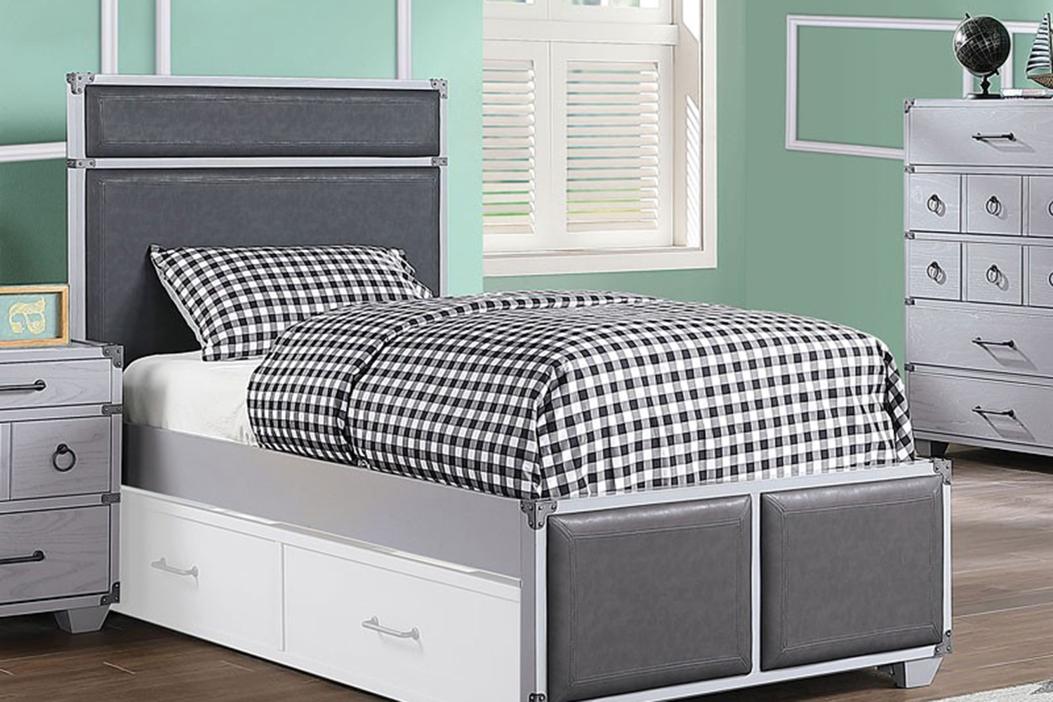 ACME Orchest Youth Panel Bed - Twin Size