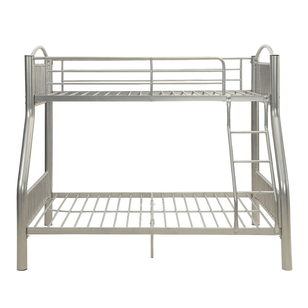 ACME Cayelynn Twin/Full Bunk Bed - Silver