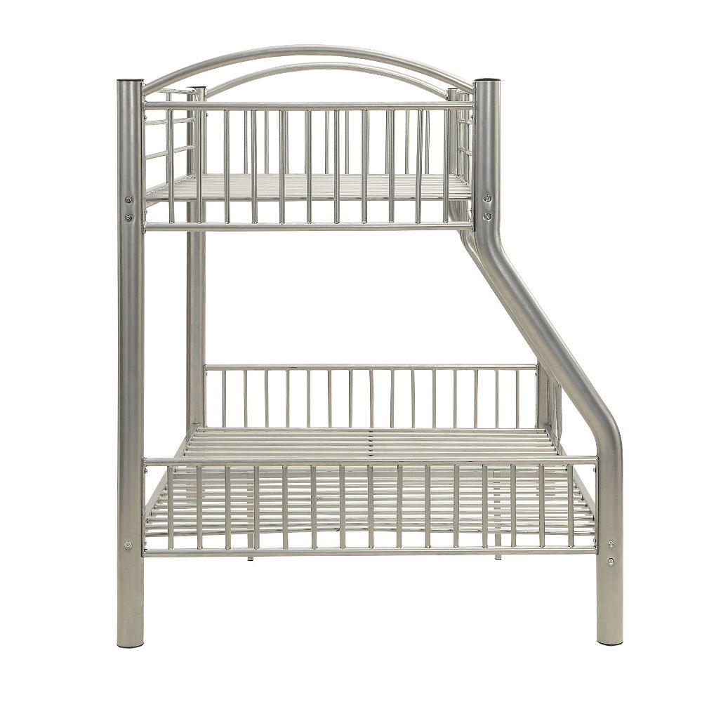 ACME Cayelynn Twin/Full Bunk Bed - Silver