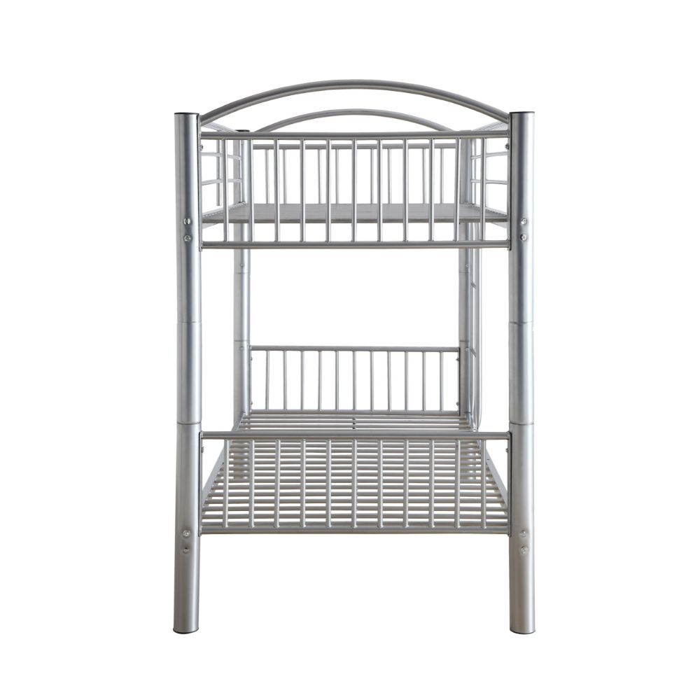 ACME Cayelynn Twin/Twin Bunk Bed - Silver